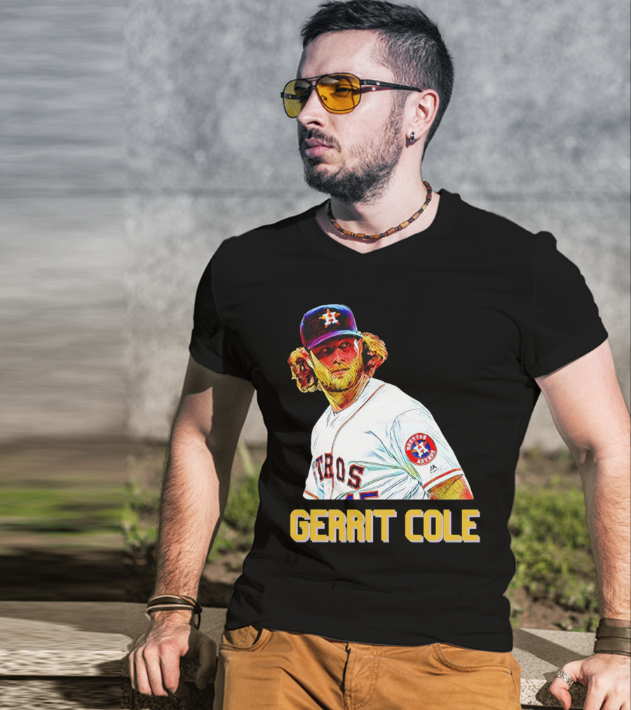 Gerrit Cole Astros Houston Baseball Player T-Shirt