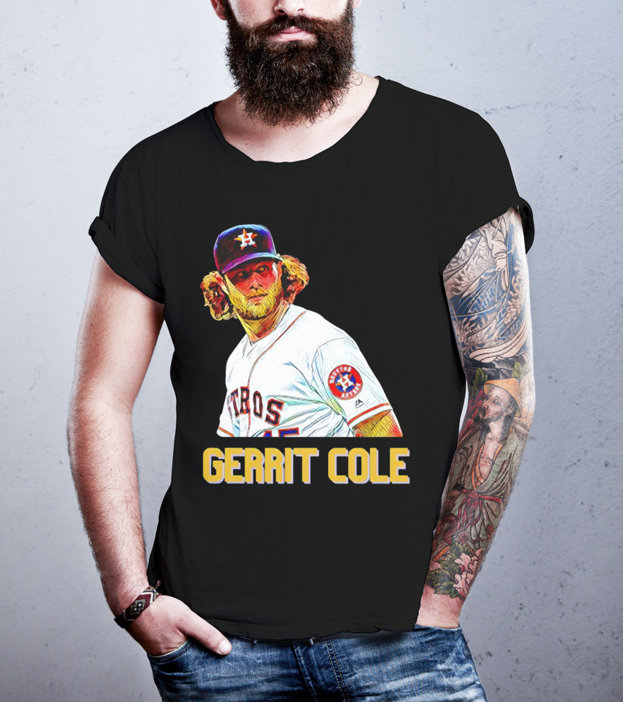 Gerrit Cole Astros Houston Baseball Player T-Shirt