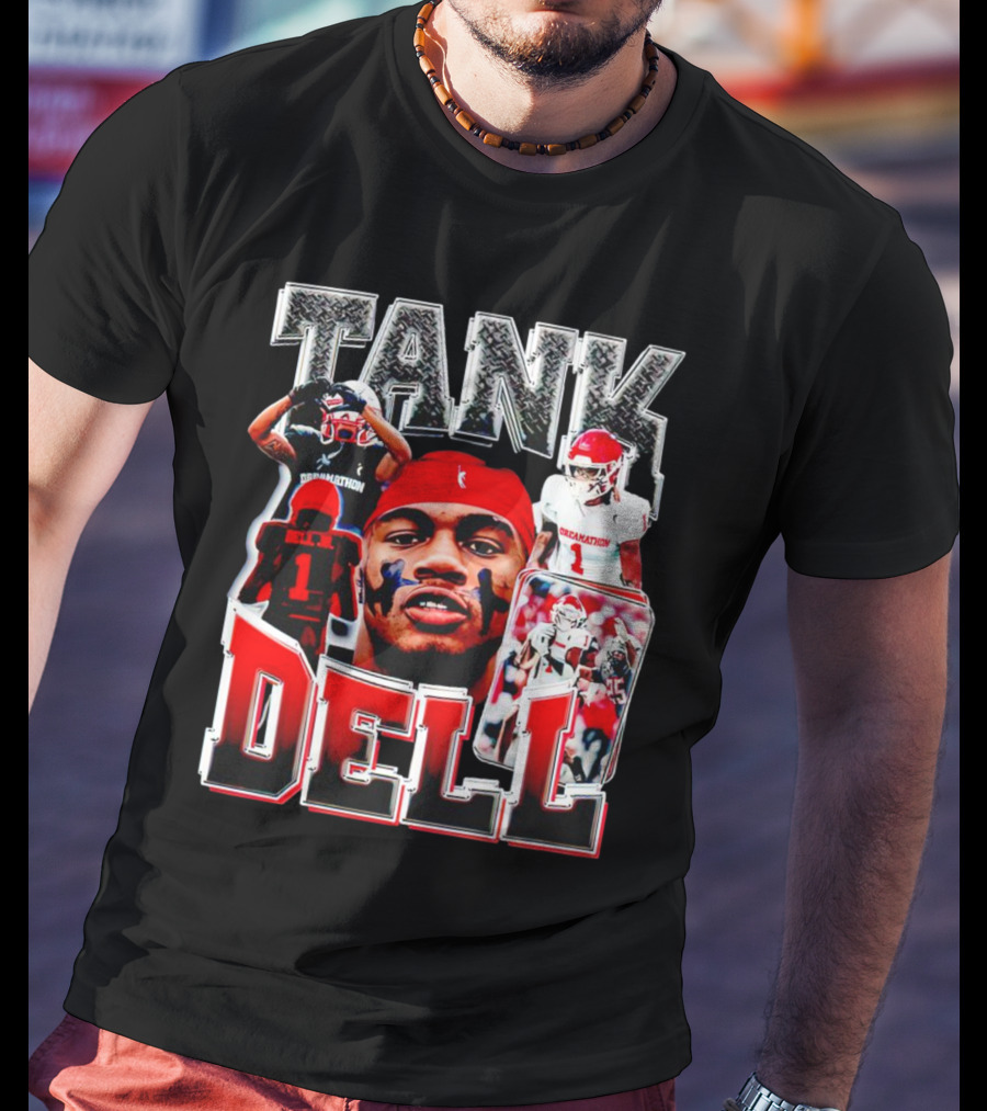Tank Dell Breakaway Football Legend Vintage Action T-Shirt