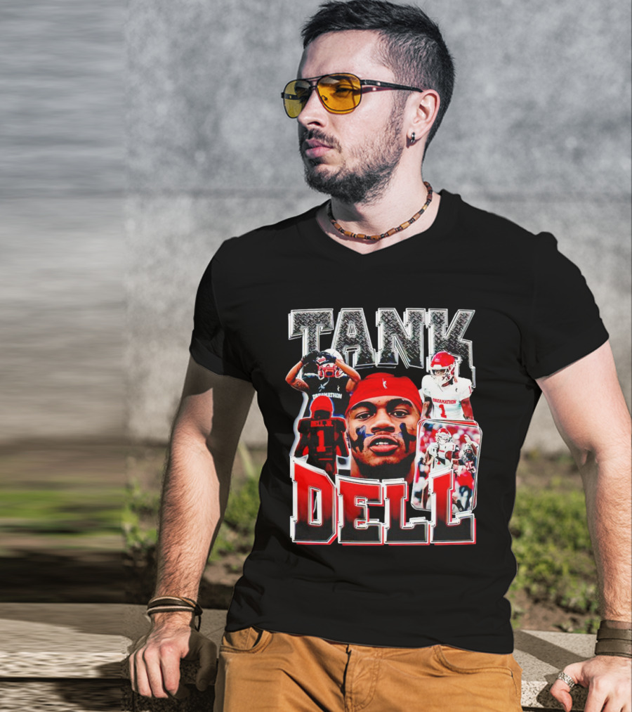Tank Dell Breakaway Football Legend Vintage Action T-Shirt