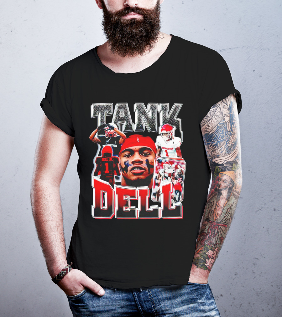 Tank Dell Breakaway Football Legend Vintage Action T-Shirt