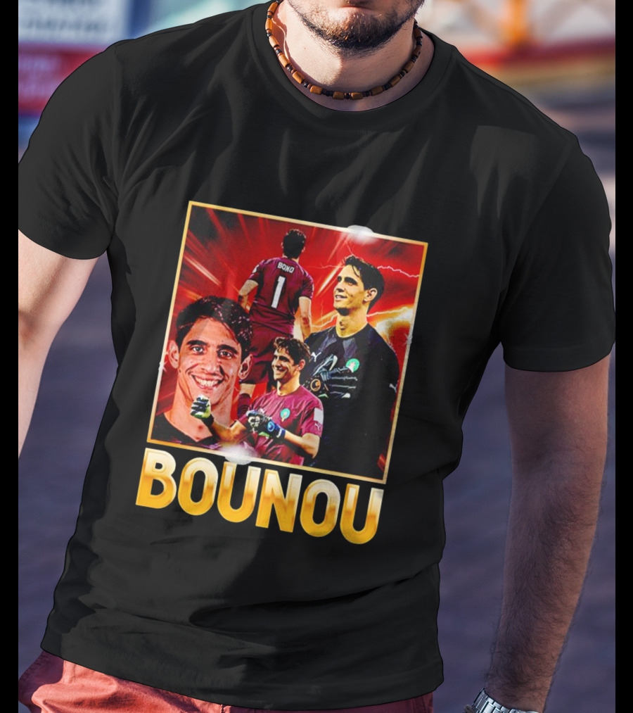 Bounou Bono Morocco Football Soccer T-Shirt
