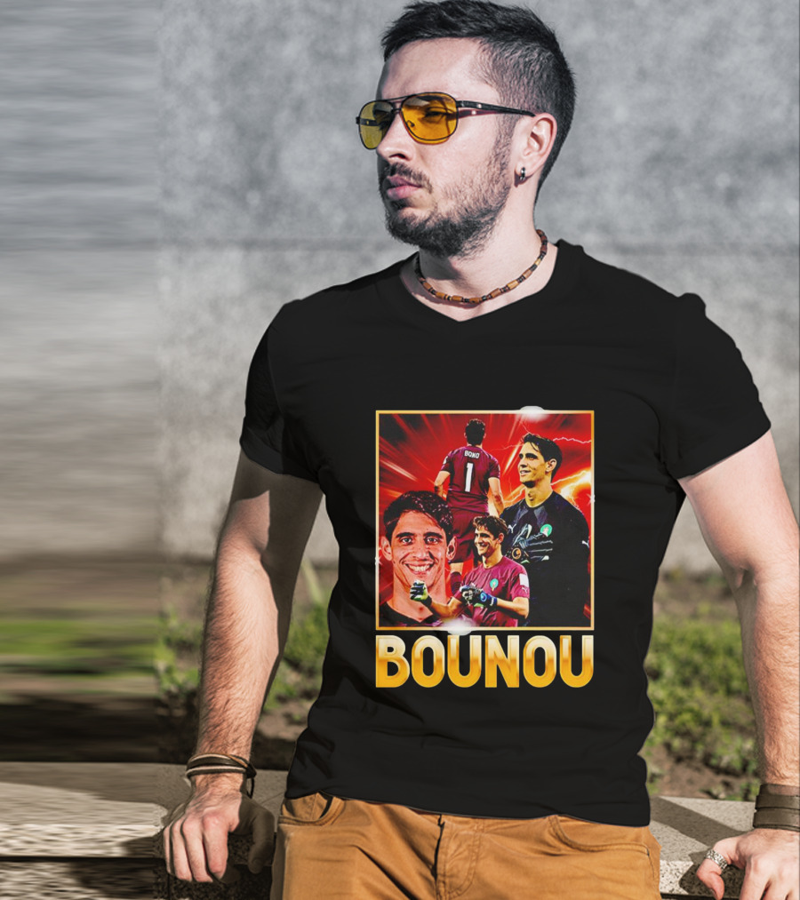 Bounou Bono Morocco Football Soccer T-Shirt
