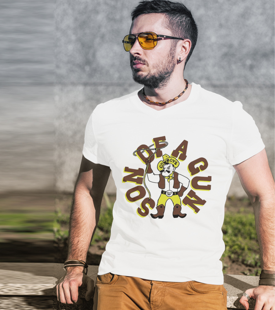Cowboys Son Of A Gun Pistol Pete T-Shirt