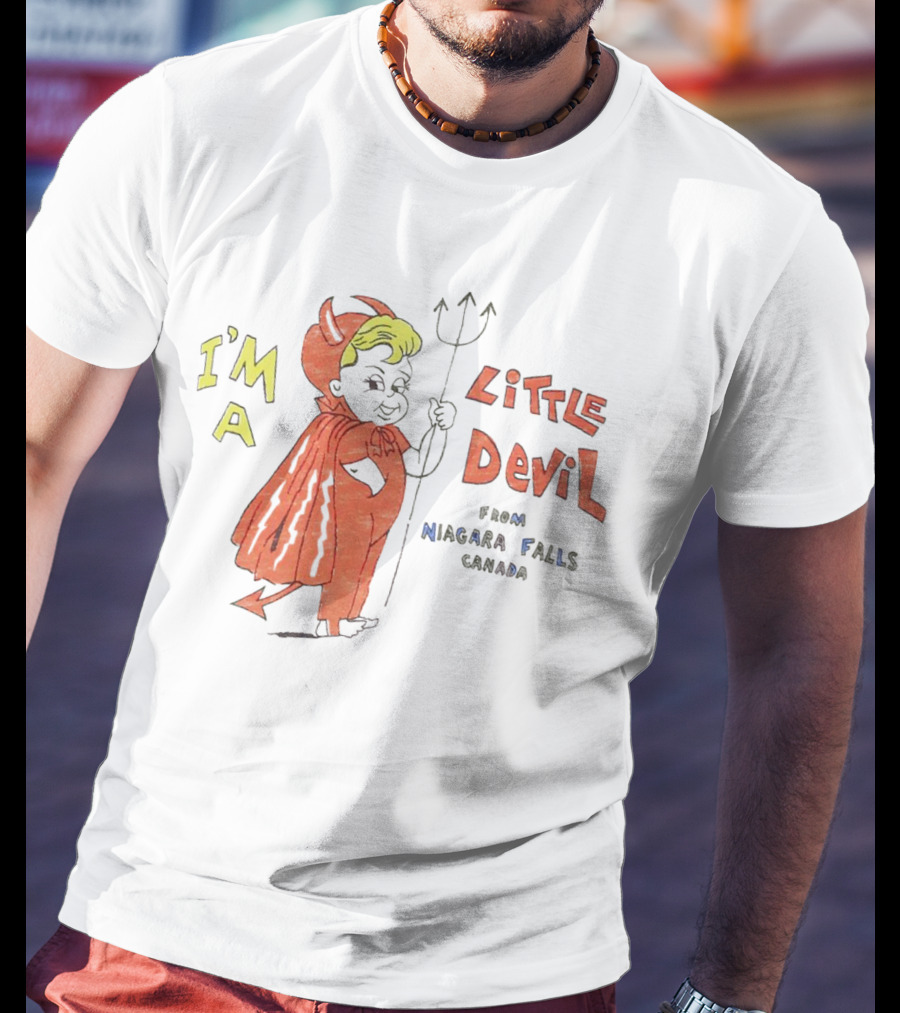 I'M A Little Devil From Niagara Falls Canada T-Shirt