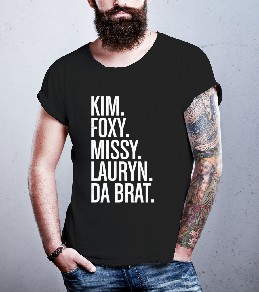 Kim Foxy Missy Lauryn Da Brat Legends Combo T-Shirt