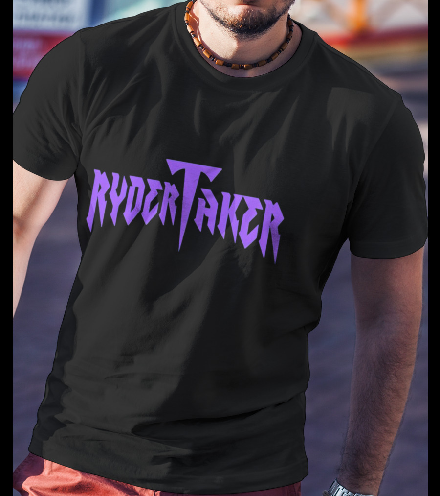 Matt Cardona RyderTaker Iconic Parody Concept T-Shirt