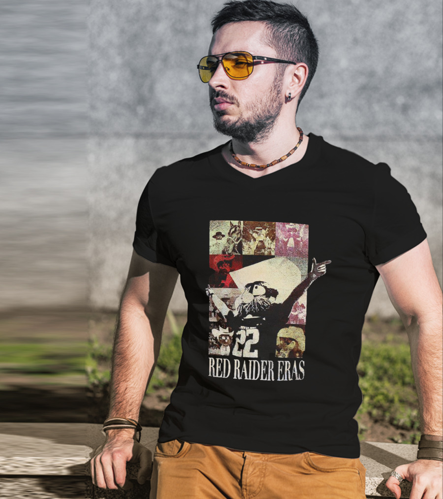 Red Raider Eras Texas Tech Block Chain T-Shirt