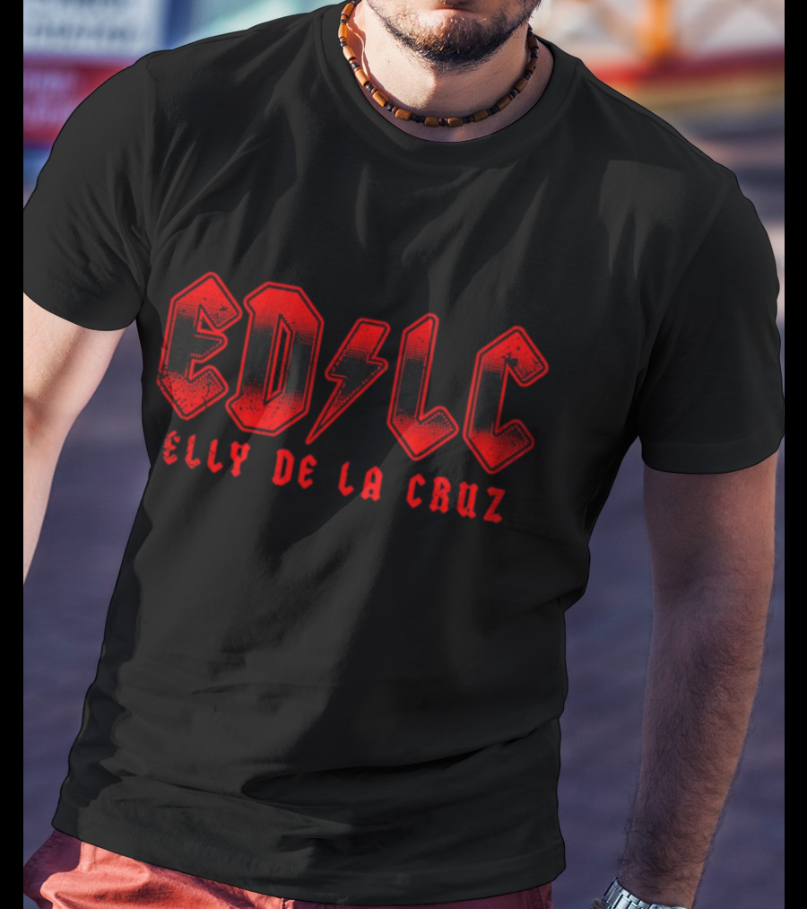 EDLC Elly De La Cruz Baseball Power T-Shirt