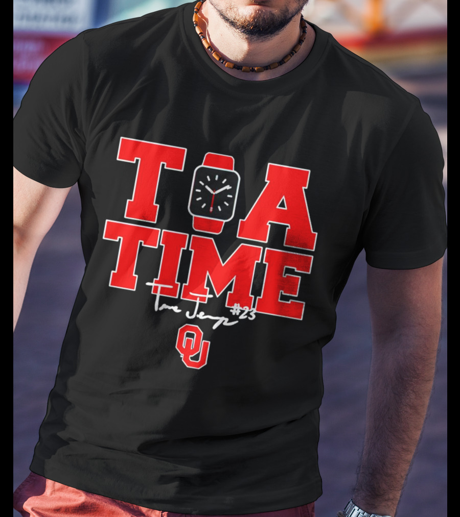 Tia Time Tiare Jennings #23 OU Oklahoma Sooners T-Shirt