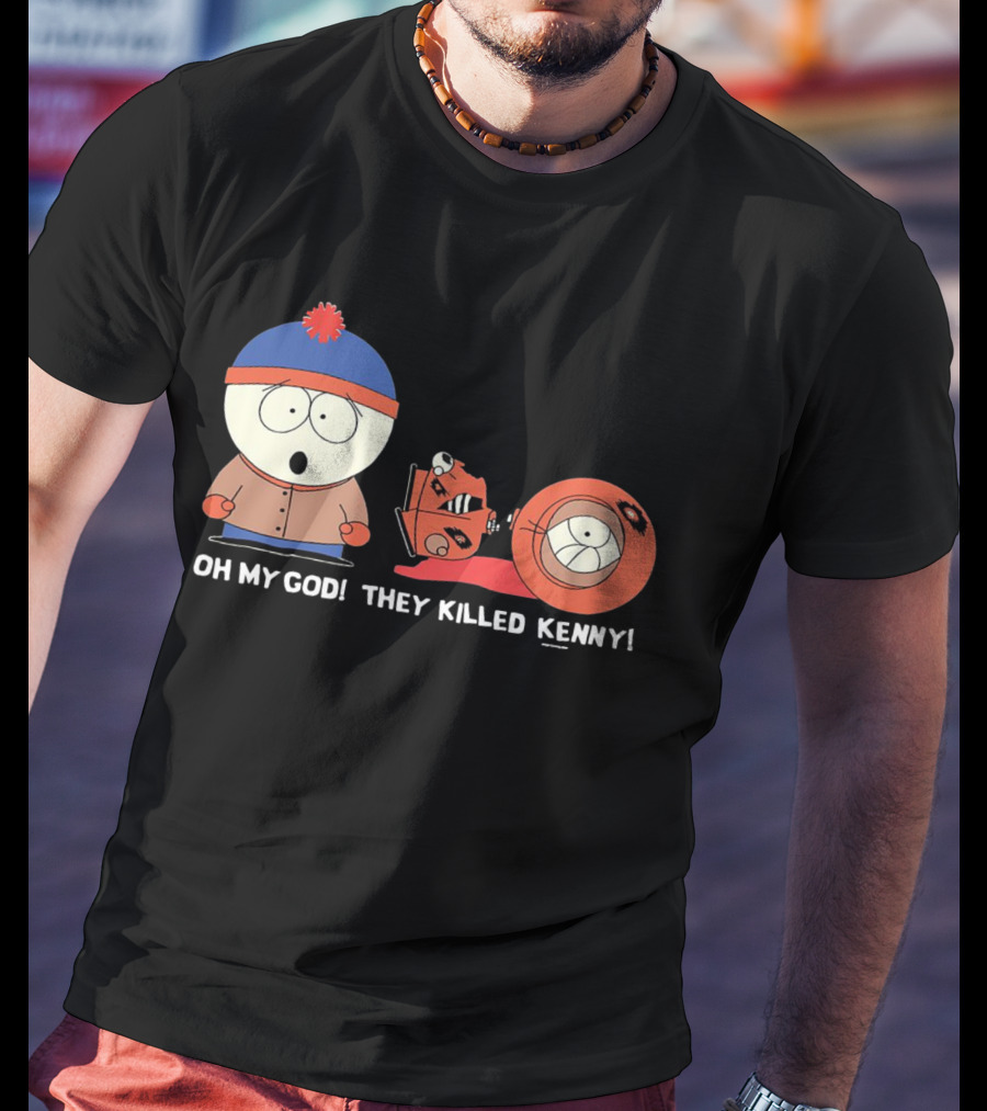 Oh My God They Killed Kenny South Park Classic Scene T-Shirt