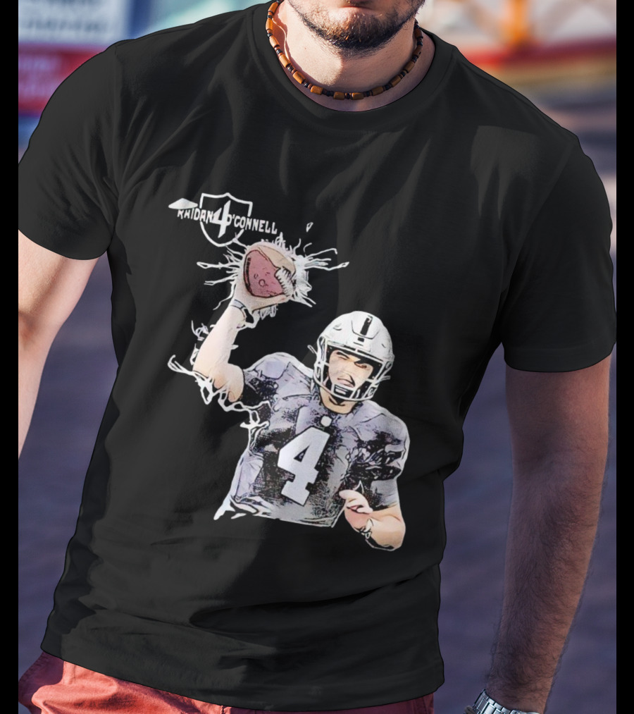 Aidan O’connell Las Vegas Raiders Football Quarterback T-Shirt