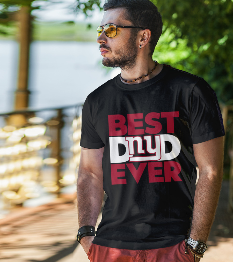 Best Dnyd Ever NFL New York Giants T-Shirt