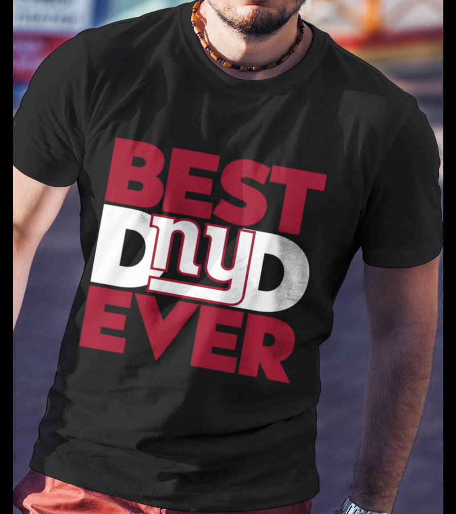 Best Dnyd Ever NFL New York Giants T-Shirt