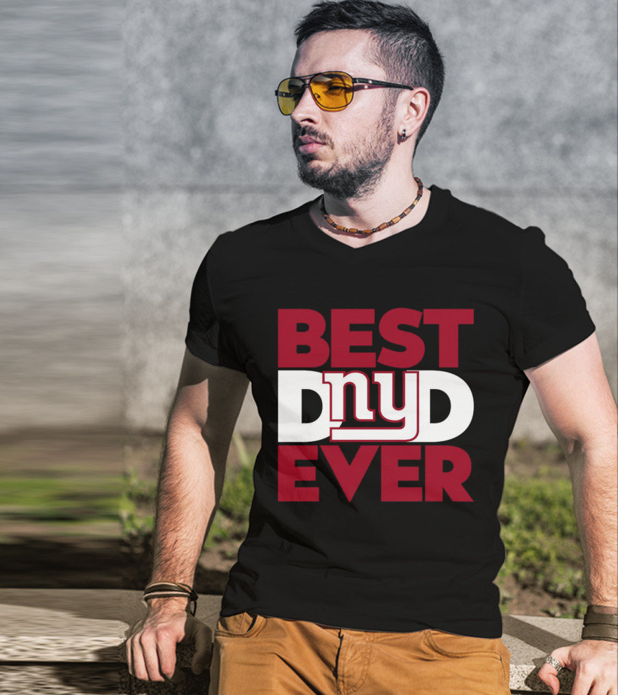 Best Dnyd Ever NFL New York Giants T-Shirt
