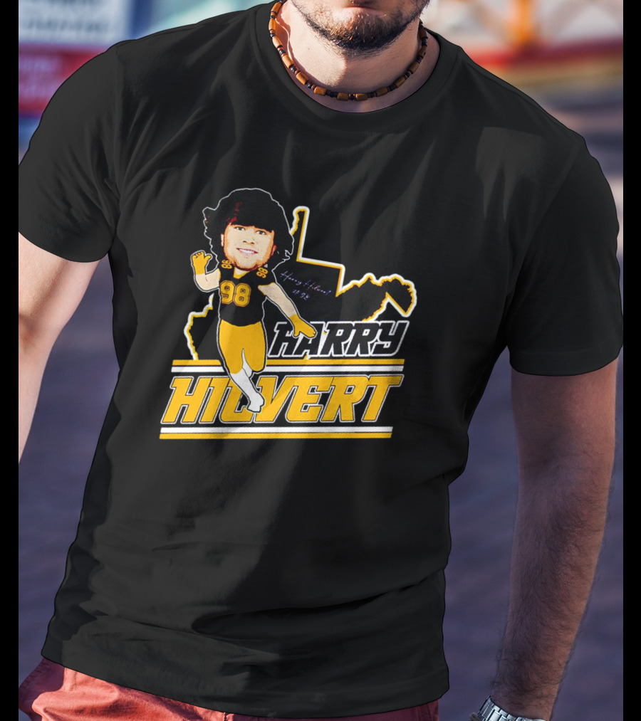 Harry Hilvert 98 West Virginia Mountaineers T-Shirt