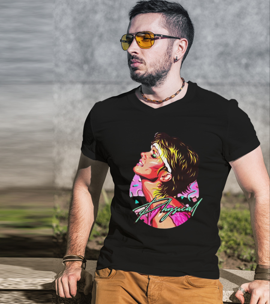 James Hillier Nordacious Physical Retro 80s Fitness Aesthetic T-Shirt