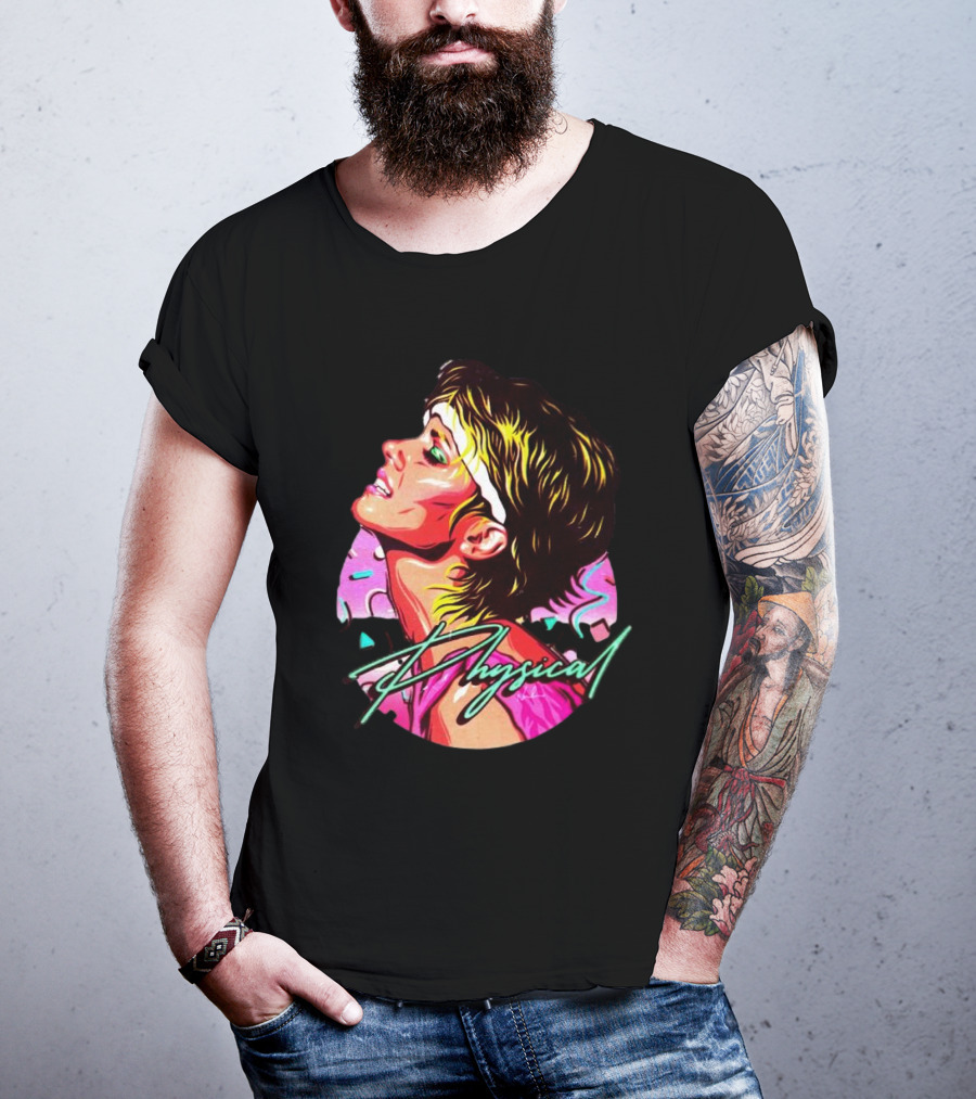 James Hillier Nordacious Physical Retro 80s Fitness Aesthetic T-Shirt