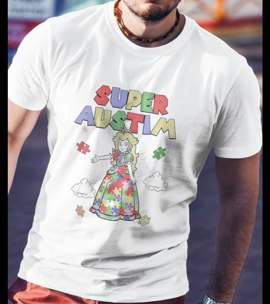 Super Autism Princess Puzzle Pieces T-Shirt