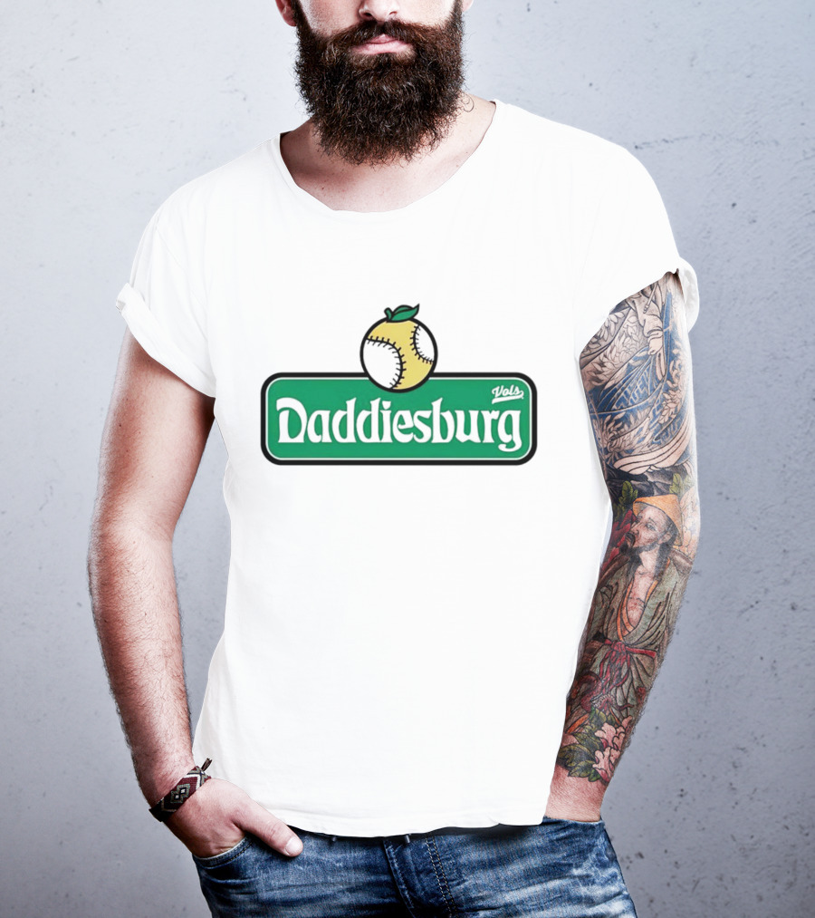 Vols Daddiesburg Baseball Peach T-Shirt