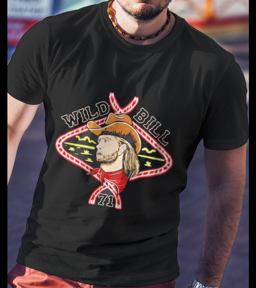 Wild Bill 71 Western Cowboy T-Shirt