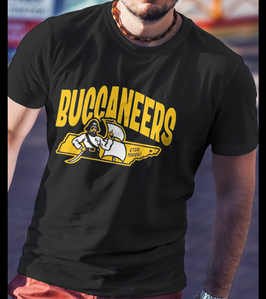 Buccaneers ETSU Tough Pirate T-Shirt