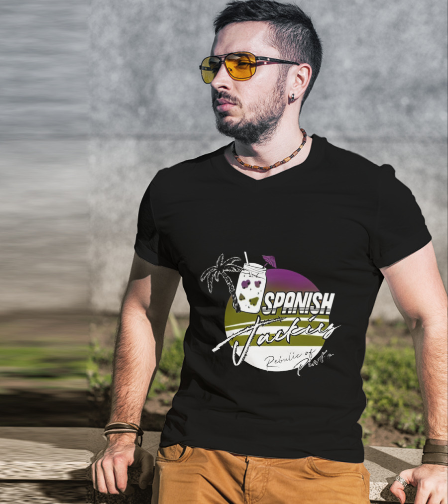 Spanish Jackie’s Tropical Drink Republic Of Pirates T-Shirt