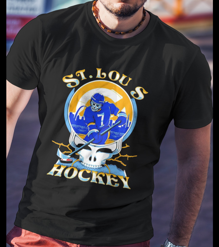 St. Louis Hockey Blues Buzz Grateful 2.0 T-Shirt