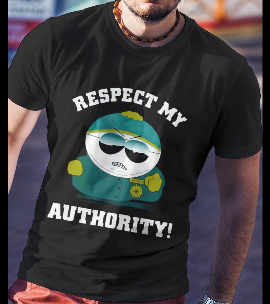 Respect My Authority Cartman South Park T-Shirt