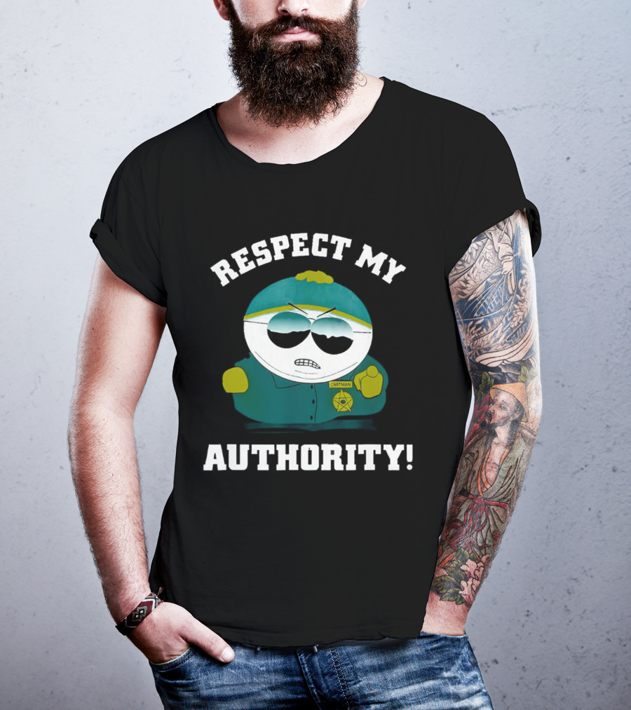 Respect My Authority Cartman South Park T-Shirt