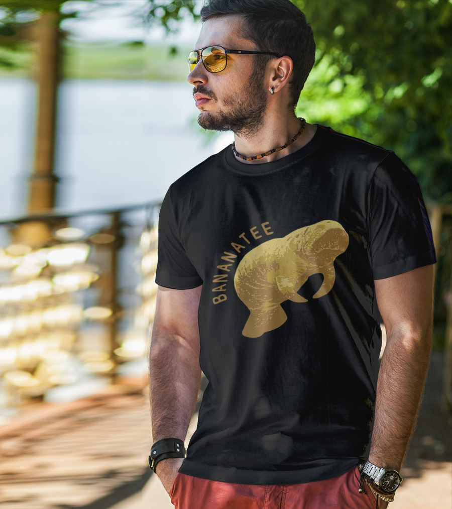 BANANATEE Manatee Humor Sealife T-Shirt
