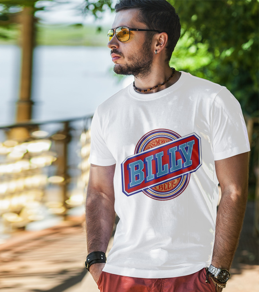 BILLY BEER Retro Vintage T-Shirt