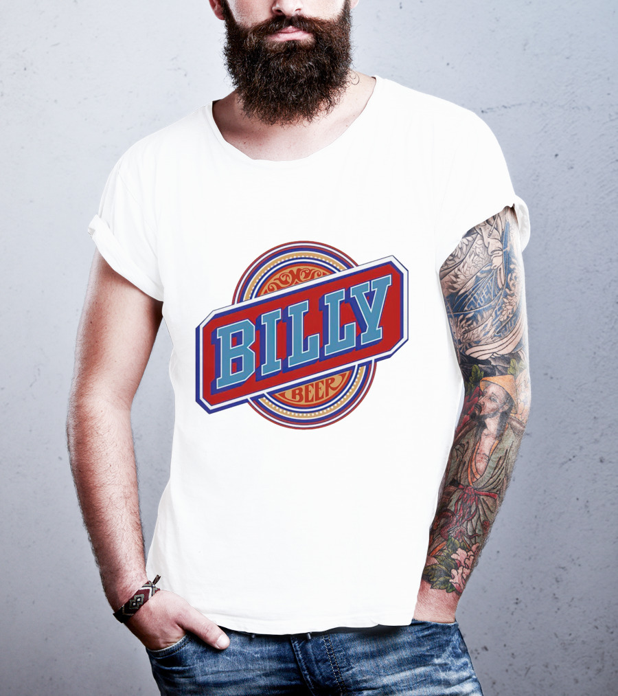 BILLY BEER Retro Vintage T-Shirt