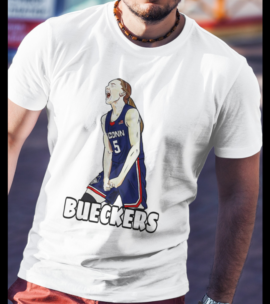 Bueckers UConn Huskies Team Spirit T-Shirt