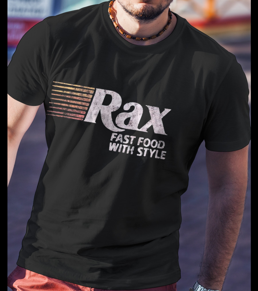 Rax Retro Fast Food With Style Vintage T-Shirt