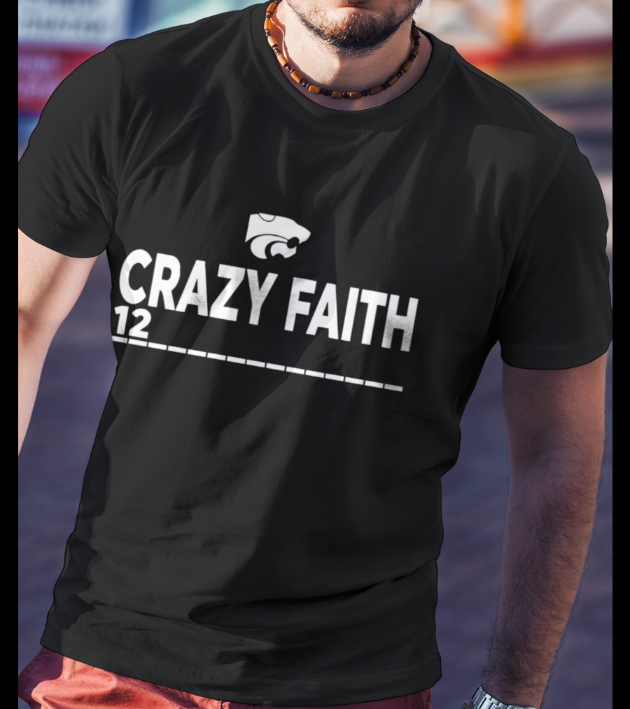 Crazy Faith 12 Wildcats T-Shirt