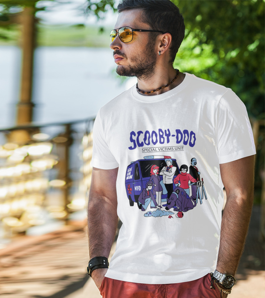 Scooby-Doo Special Victims Unit NYPD Scene Investigation T-Shirt