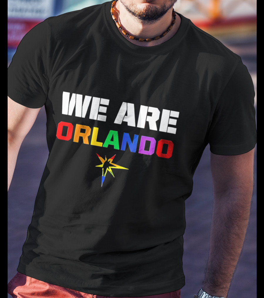 We Are Orlando Rainbow Star T-Shirt