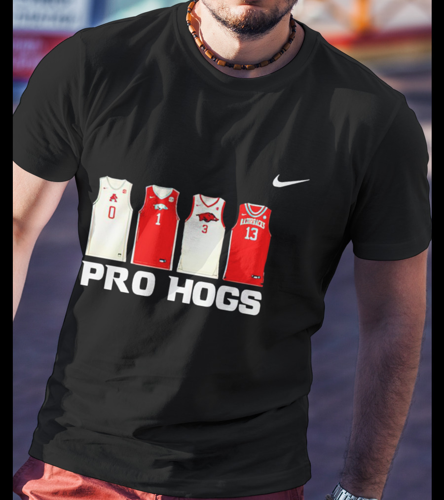 Eric Musselman Arkansas Razorbacks Basketball Pro Hogs Jerseys T-Shirt