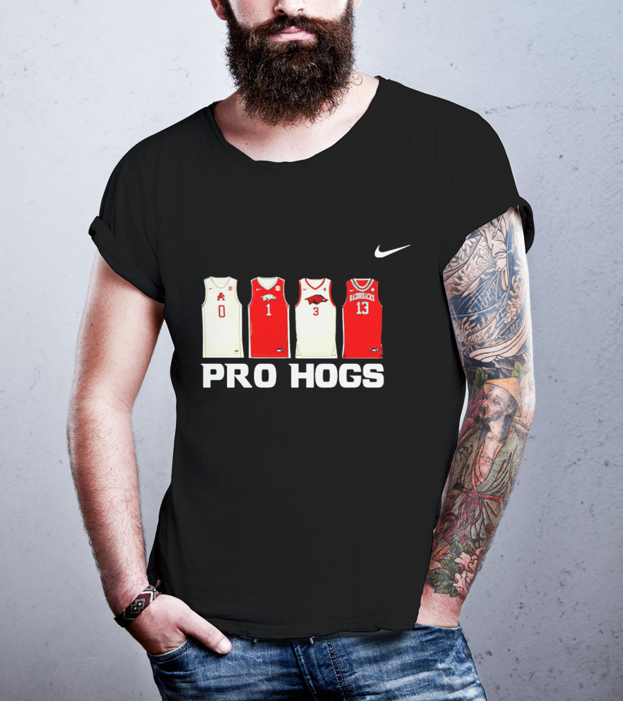 Eric Musselman Arkansas Razorbacks Basketball Pro Hogs Jerseys T-Shirt