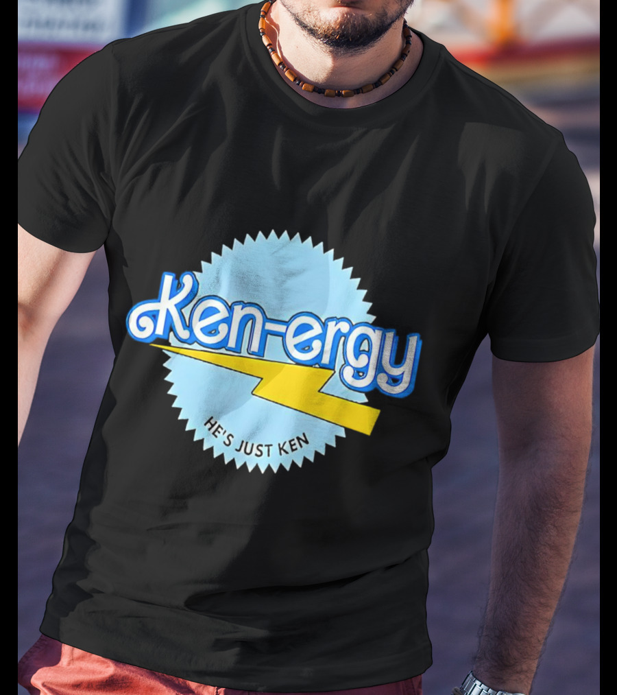 Ken Ergy He's Just Ken Barbie Lightning T-Shirt