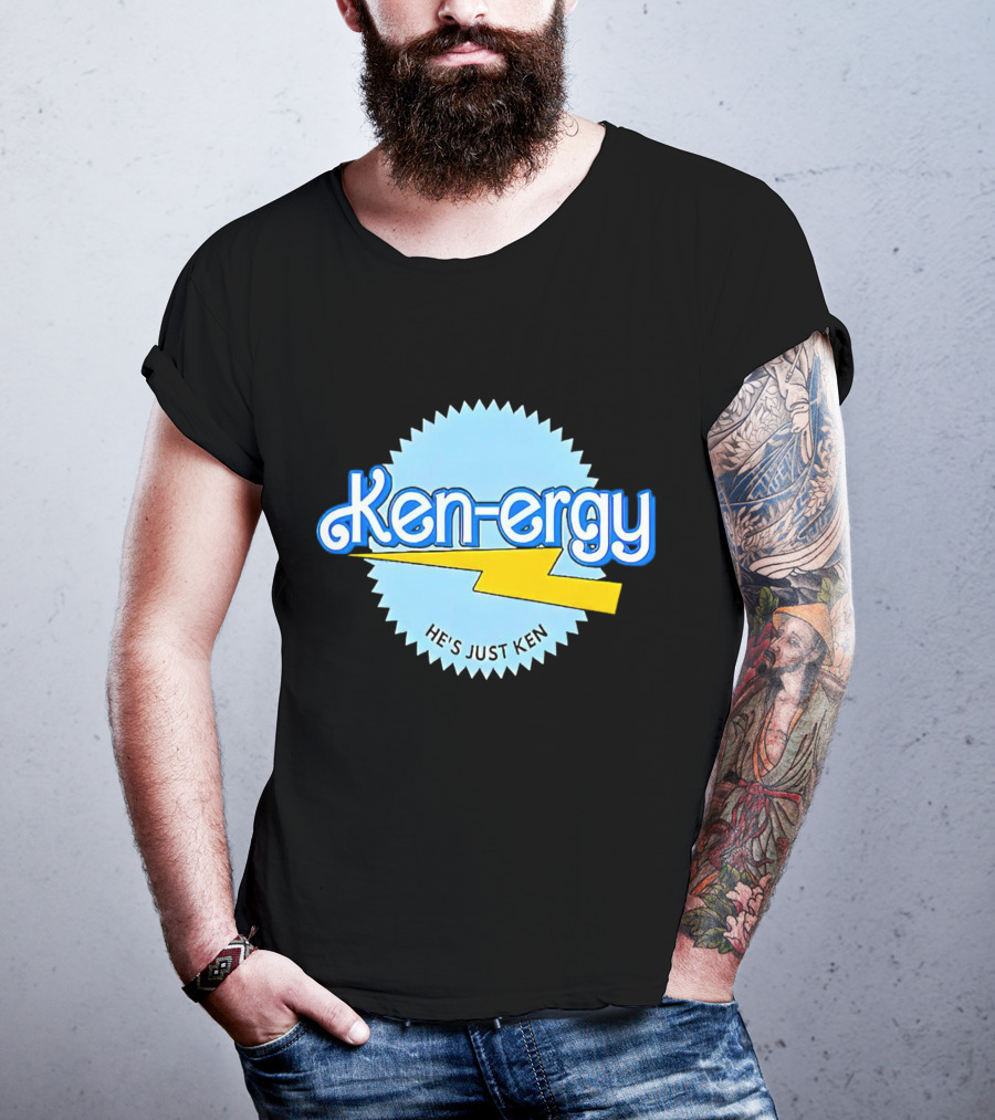 Ken Ergy He's Just Ken Barbie Lightning T-Shirt