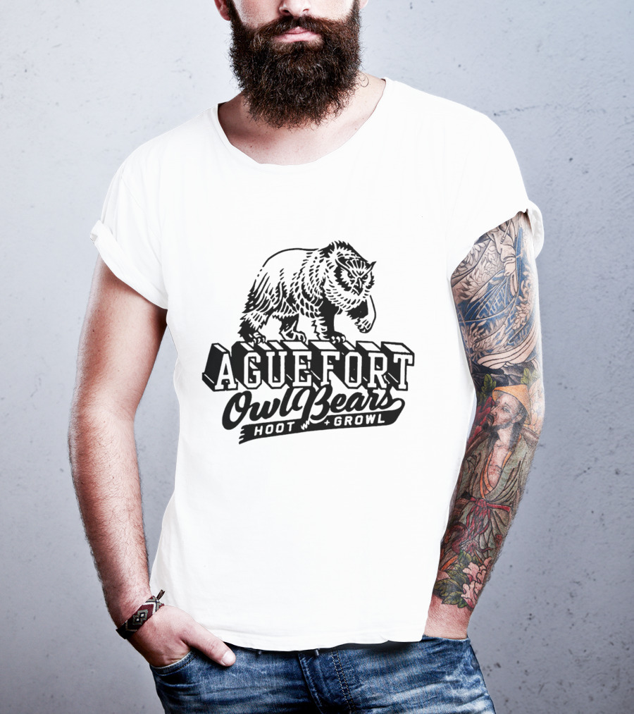 Aguefort Owlbears Hoot And Growl Dimension 20 Fantasy High T-Shirt