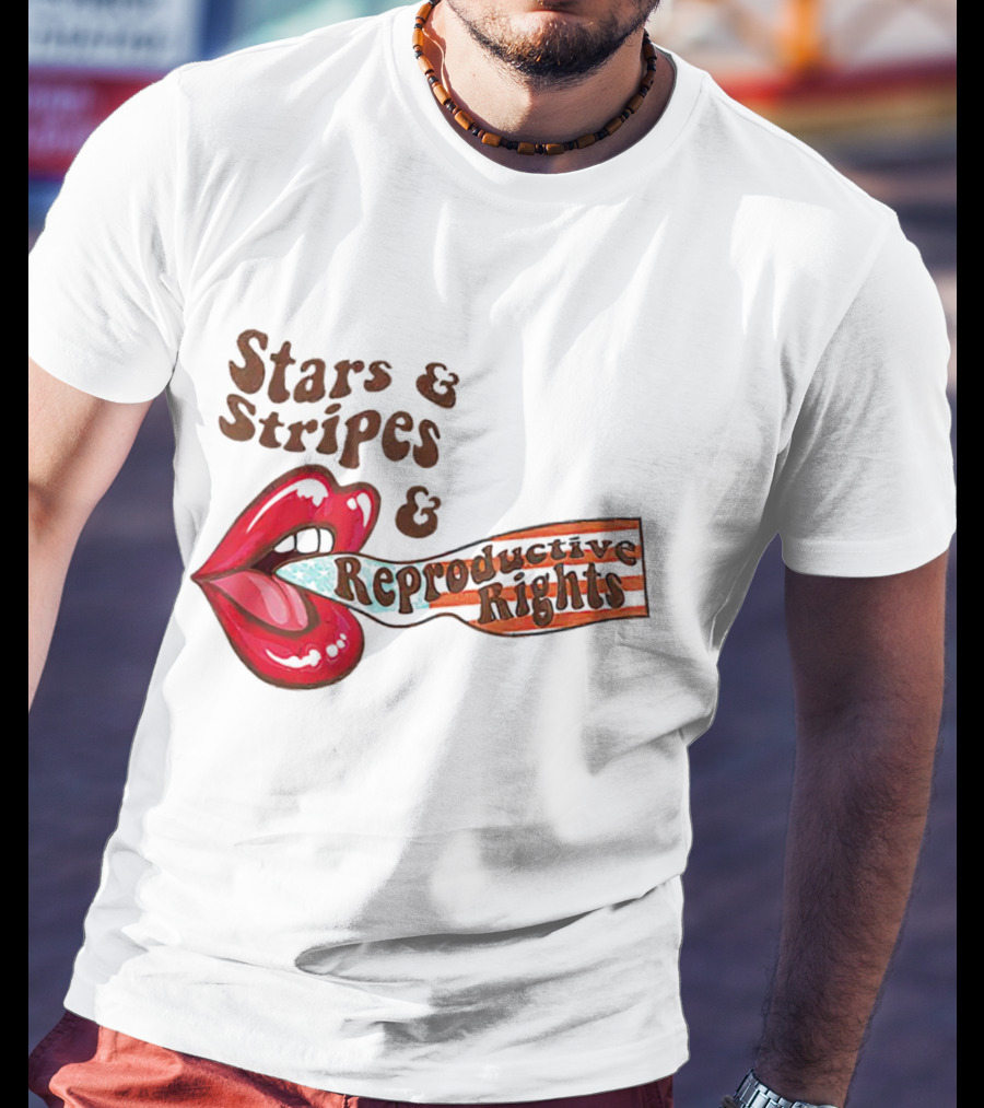 Stars Stripes And Reproductive Rights American Voices T-Shirt