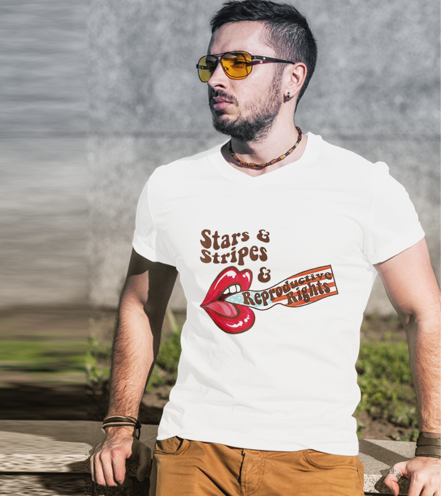 Stars Stripes And Reproductive Rights American Voices T-Shirt