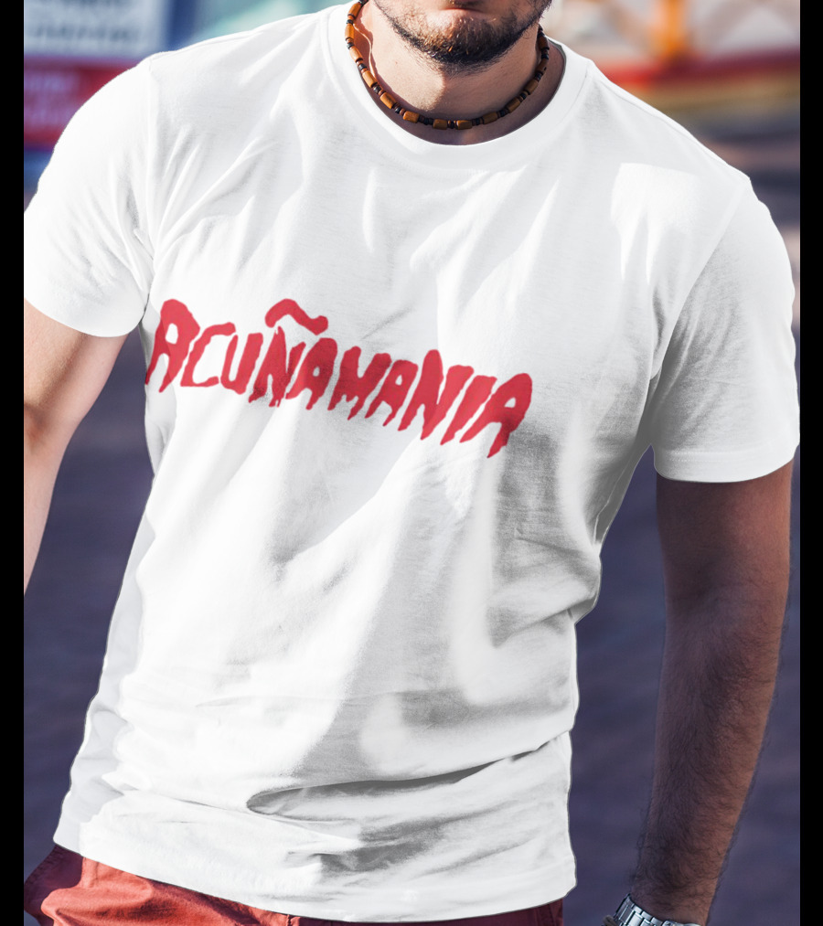 Jay Dunnah Acuñamania Red Lettering T-Shirt