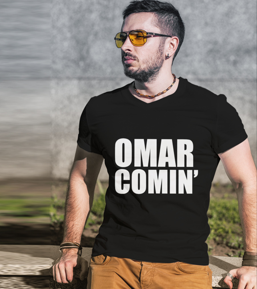Omar Comin’ The Wire Iconic Catchphrase T-Shirt
