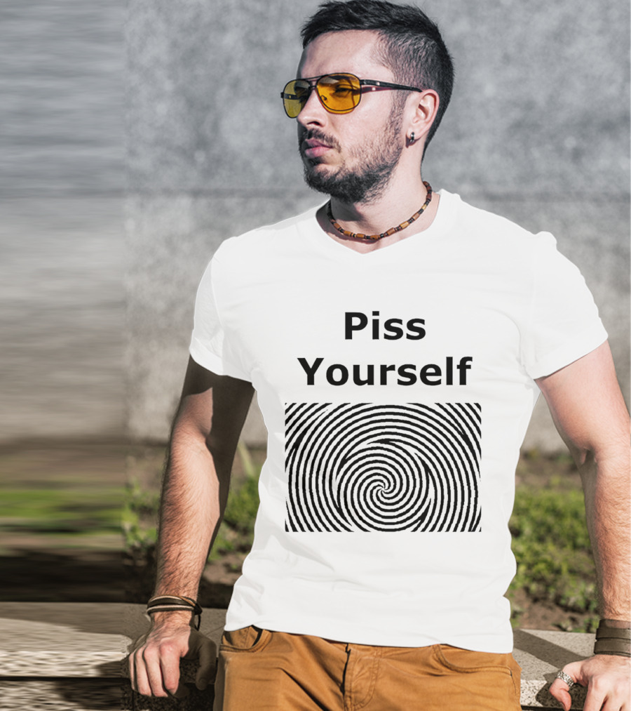 Piss Yourself Hypnotic Swirl T-Shirt