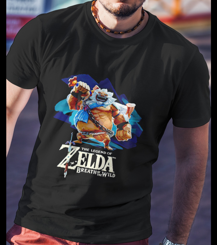 The Legend Of Zelda Breath Of The Wild Goron Character T-Shirt