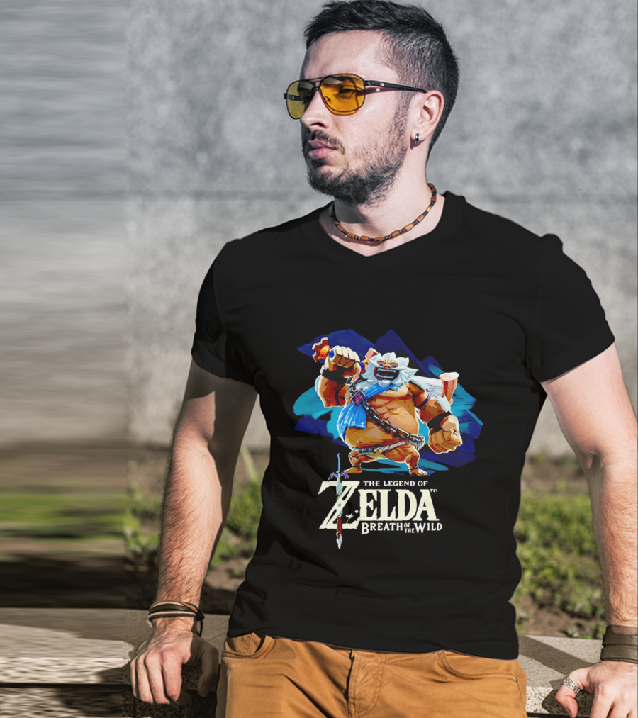 The Legend Of Zelda Breath Of The Wild Goron Character T-Shirt